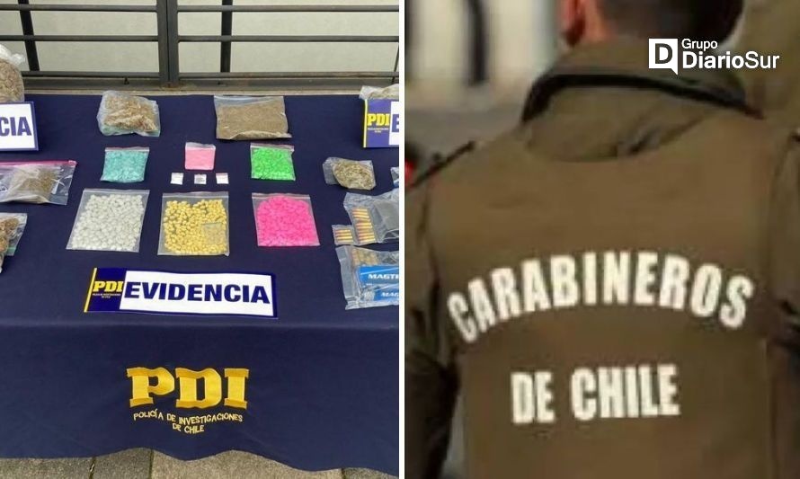 Dos ex carabineros y una funcionaria activa detenidos en operativo de PDI en Valdivia