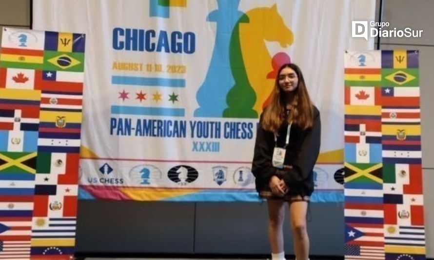Joven ajedrecista de Valdivia se suma a competencias internacionales