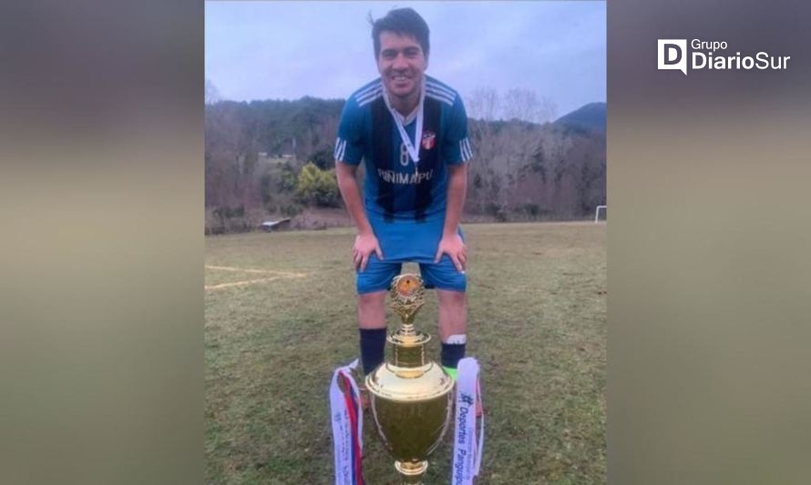 Pesar en Panguipulli por trágica muerte de joven futbolista 