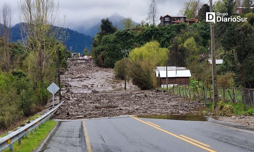 Fuerte temporal deja 34 damnificados en la Región de Los Ríos