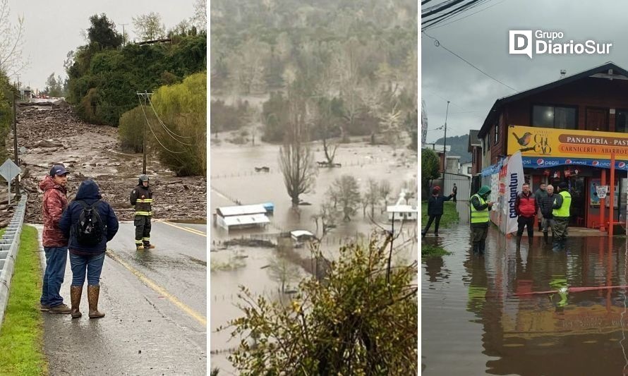 Entregan reporte regional de emergencias por precipitaciones