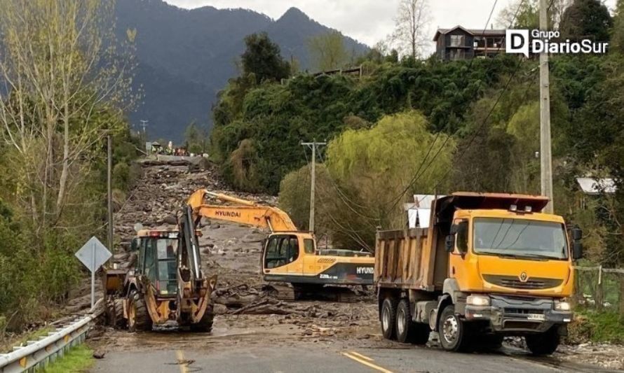 Delegado provincial confirma avances en ruta Caunahue