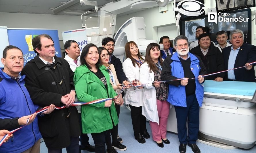 Inauguran Angiógrafo y Unidad Endovascular en Valdivia