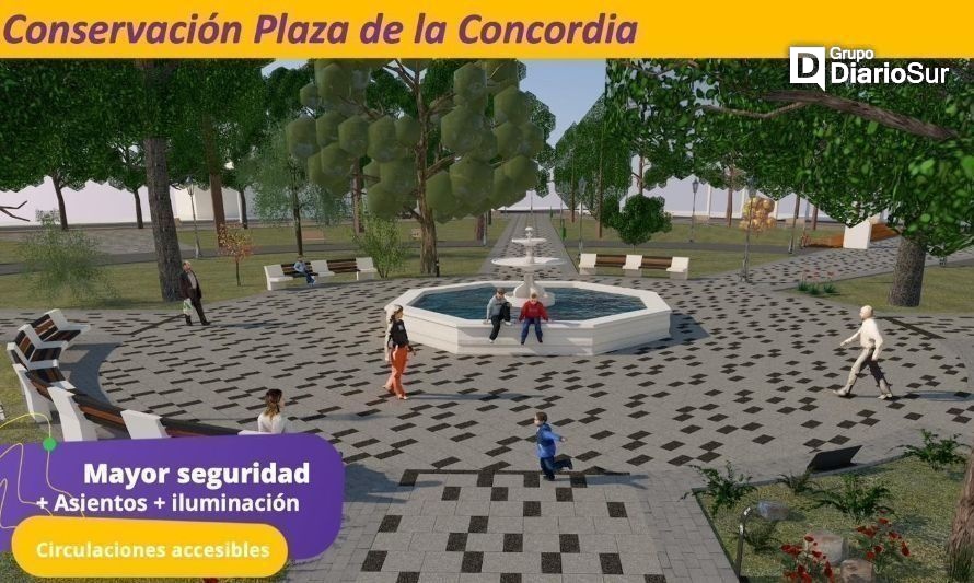 Consejo Regional aprobó recursos para conservación de la Plaza de la Concordia en La Unión