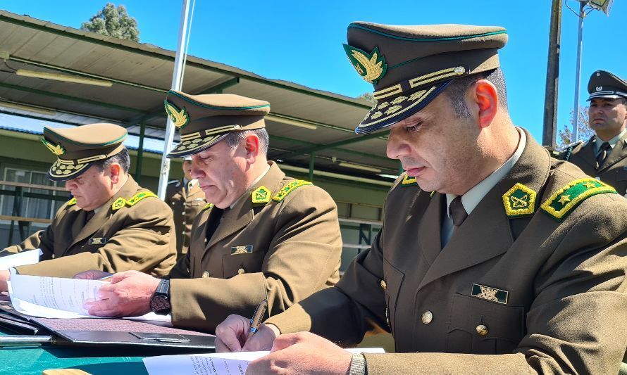 Asume nuevo jefe de Zona de Carabineros Los Ríos