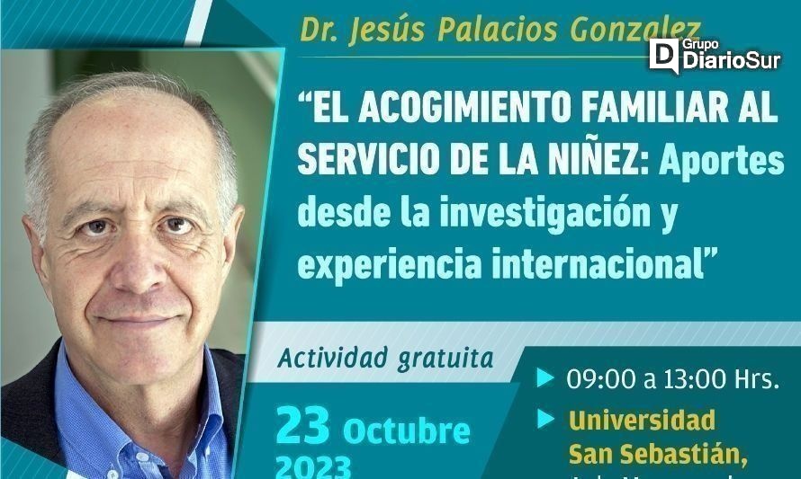Especialista en acogimiento familiar dictará seminario en Valdivia
