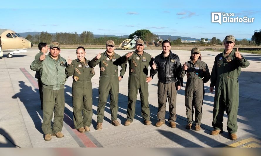 Brigada de Aviación invita a la comunidad valdiviana a conocer aeronaves