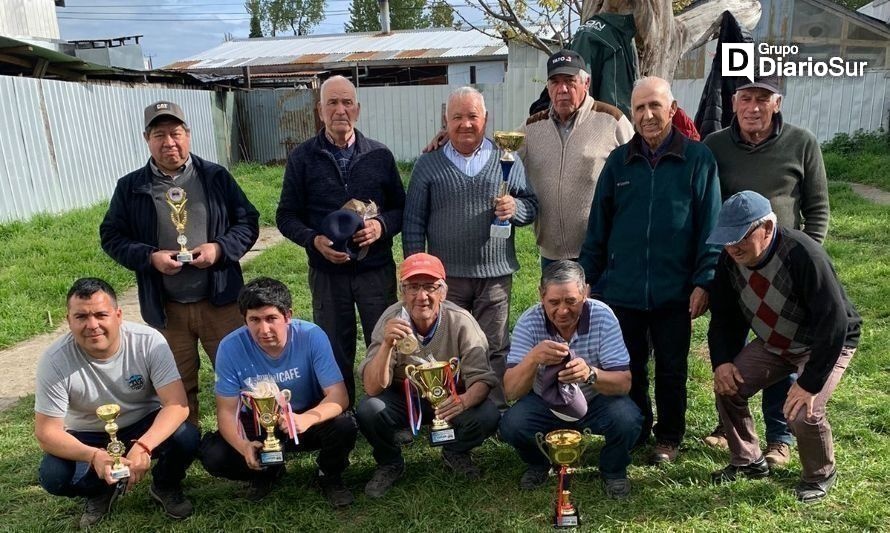 Con premiación finalizó el Campeonato de Rayuela La Amistad en Futrono