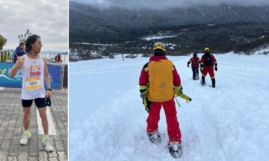 Encuentran cuerpo que podría corresponder a deportista desaparecido en Antillanca