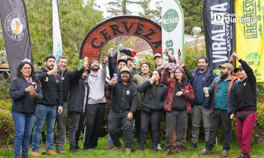En la Región de Los Ríos elaboran la cerveza colaborativa más grande de Chile