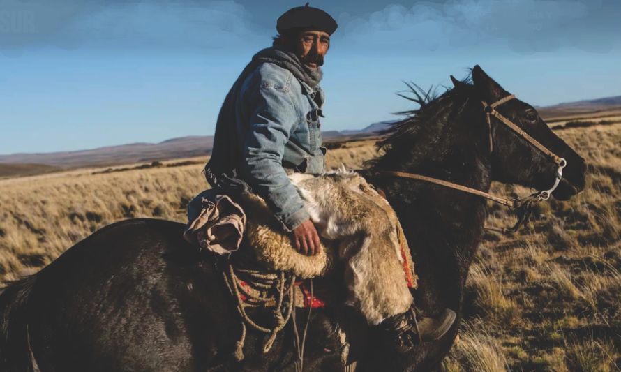 Gaucho de la Patagonia, Fotografía Grupo Ladera Sur Daniel Casado.