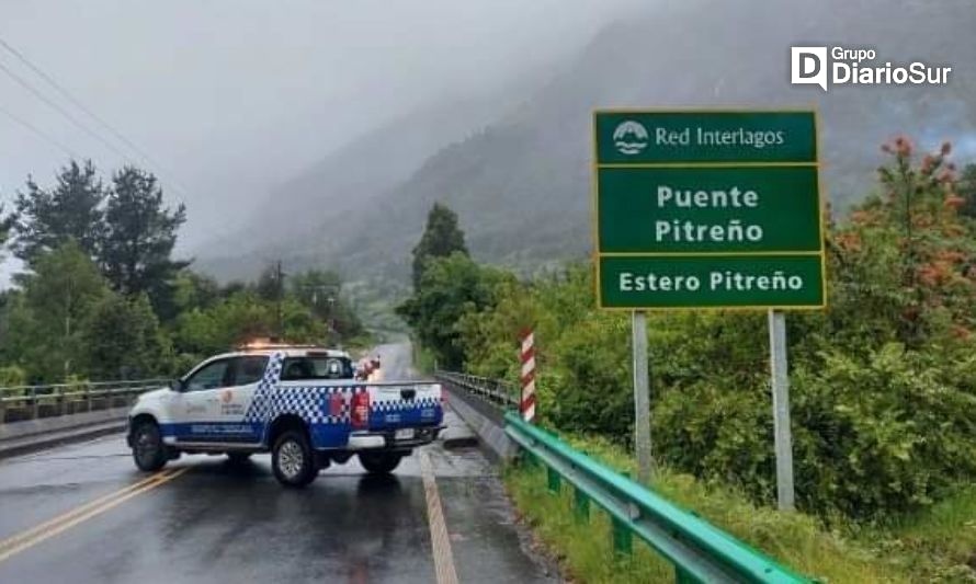 Cortan ruta Lago Ranco -Pitreño por derrame de combustible
