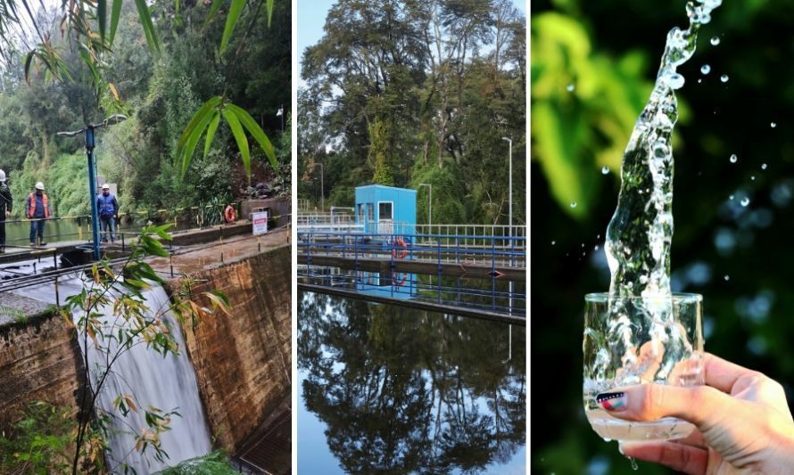 Aguas Décima muestra cómo se produce el agua de Valdivia