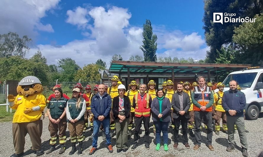 Brigadas de Conaf están listas para el trabajo en Los Ríos