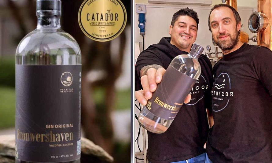 Gin valdiviano logró medalla de oro a nivel internacional