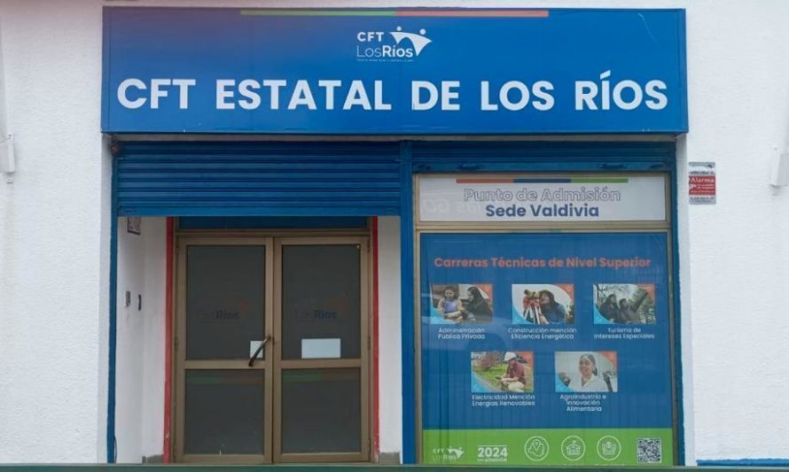 CFT estatal en Valdivia completó el 50% de vacantes vespertinas