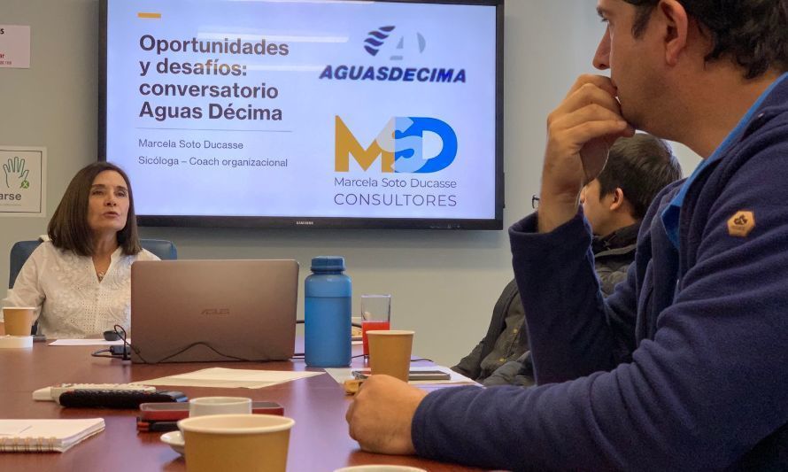 Aguas Décima abre conversatorios  sobre desafíos y oportunidades