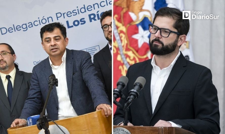 Nuevo delegado de Los Ríos inicia su primera jornada con visita del Presidente Boric a Valdivia
