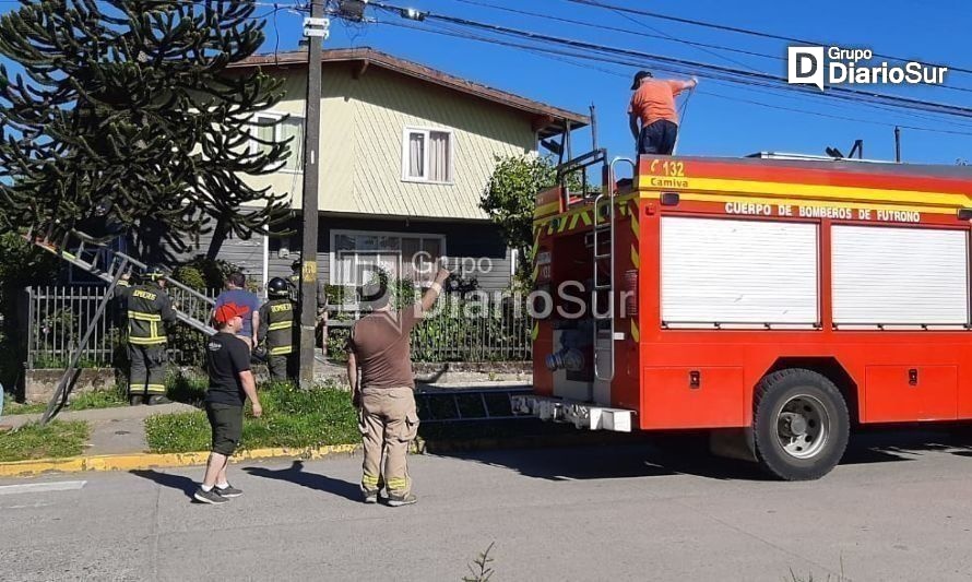 Alarma en Futrono por inflamación de cañón en conocida pensión