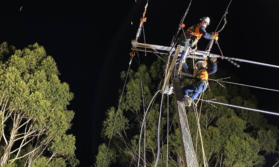 Informan corte de energía en madrugada del jueves para sectores de Paillaco, La Unión y Futrono 