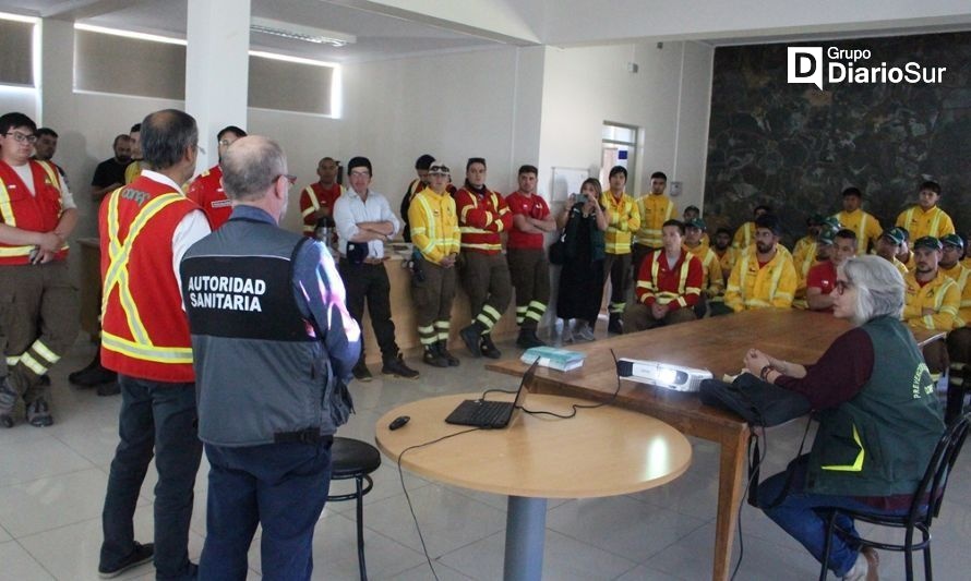 Seremi de Salud desarrolla taller de hantavirus para brigadistas forestales