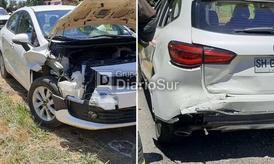 Colisión en ruta a Futrono movilizó a unidades de emergencia 