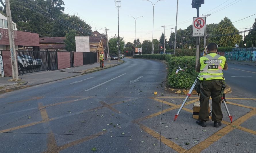 Confirman dos jóvenes fallecidos en Valdivia tras choque de moto en Picarte