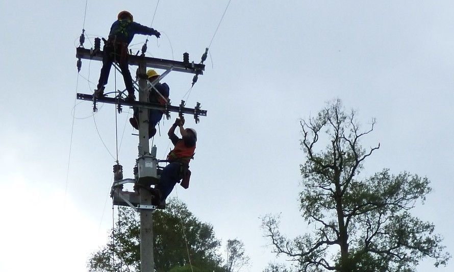 Aviso de corte de energía eléctrica para sector rural de Futrono