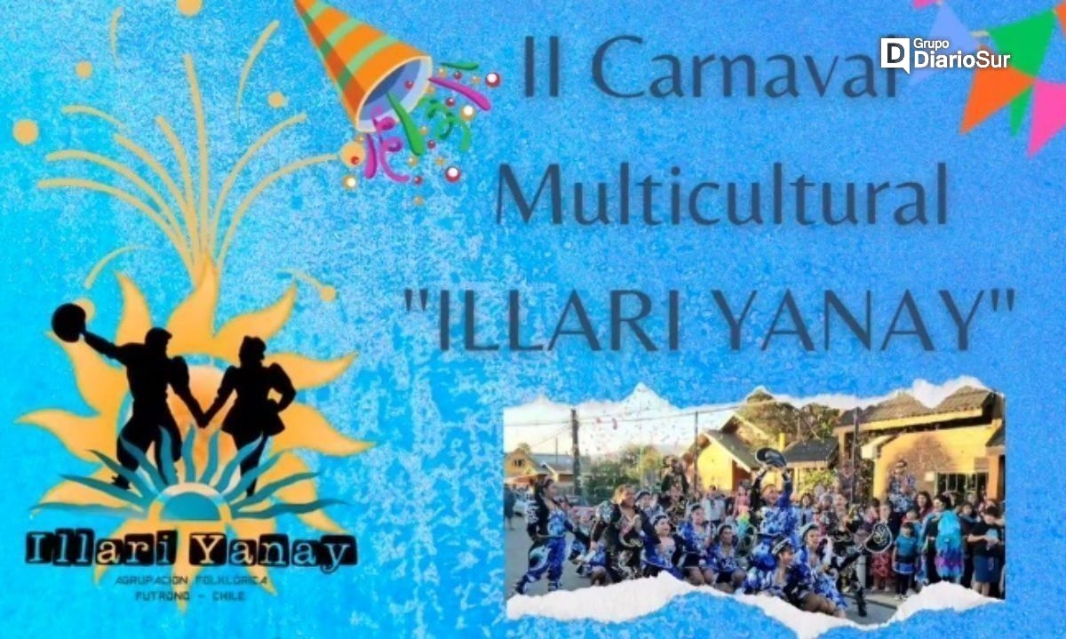 "II Carnaval Multicultural Illary Yanay" promete festejo y color en Futrono