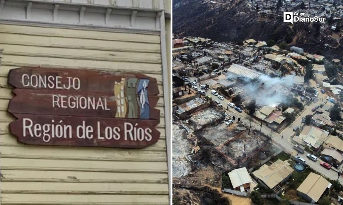 GORE de Los Ríos destinó 1% de su presupuesto para apoyar a Región de Valparaíso