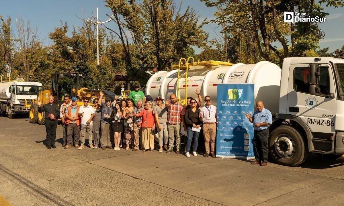 Municipio de Paillaco inauguró nueva flota de vehículos para beneficio de la comunidad