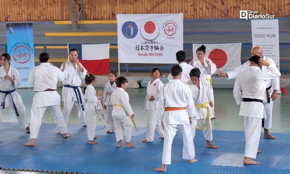 En Futrono realizaron seminario técnico de karate 