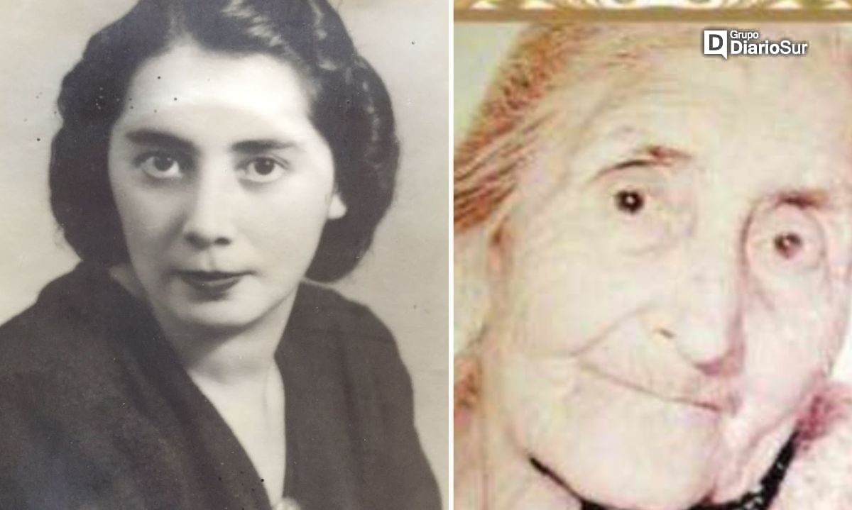 Flora Zaffaroni y abuelita Panchita, emblemas de la fuerza femenina en Futrono