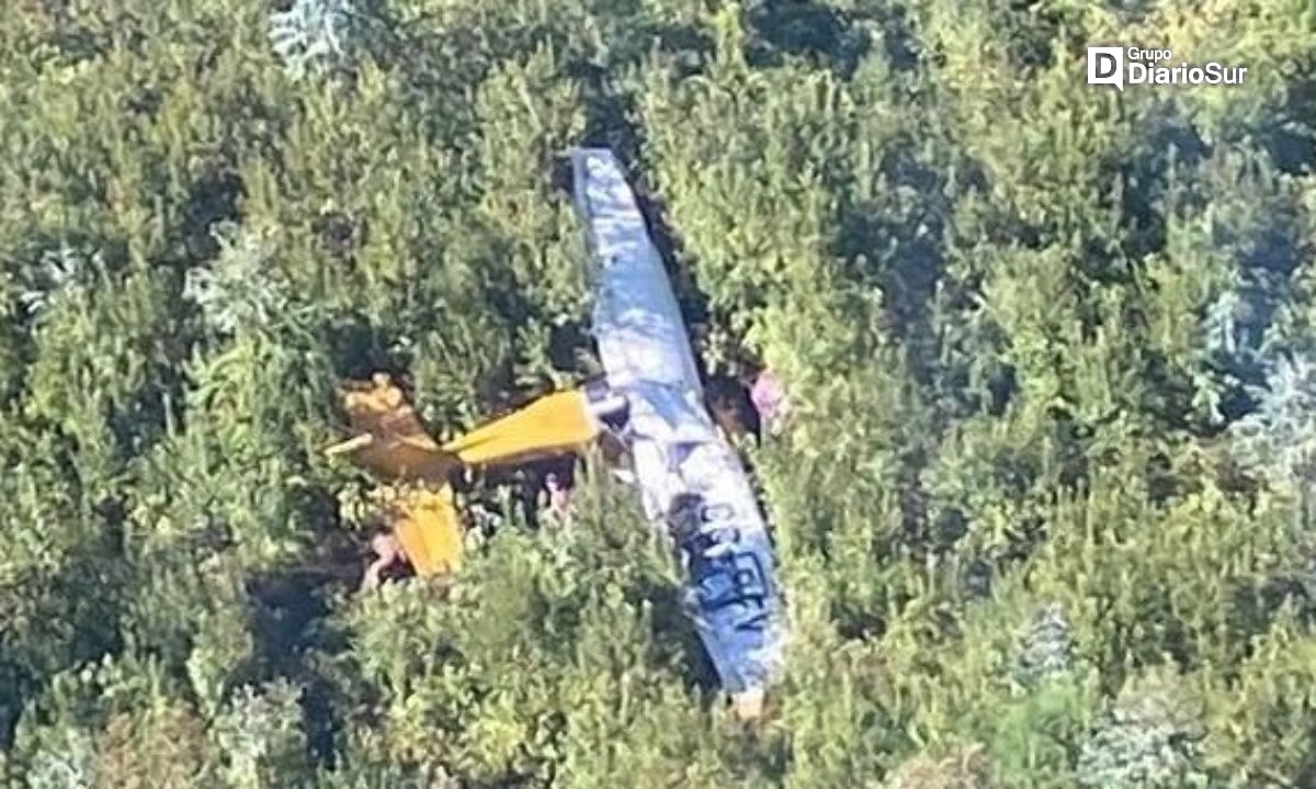 Revelan identidades de los tripulantes de avioneta siniestrada en Los Lagos