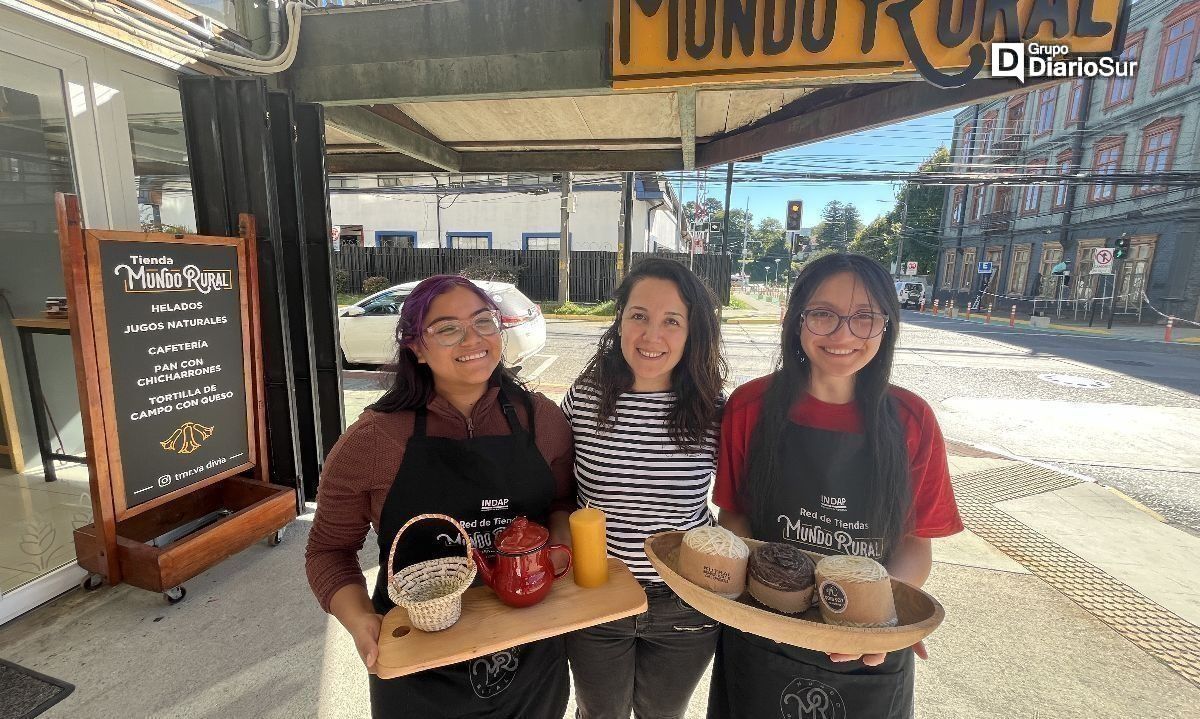 Tienda Mundo Rural: El sabor campesino se traslada al centro de Valdivia