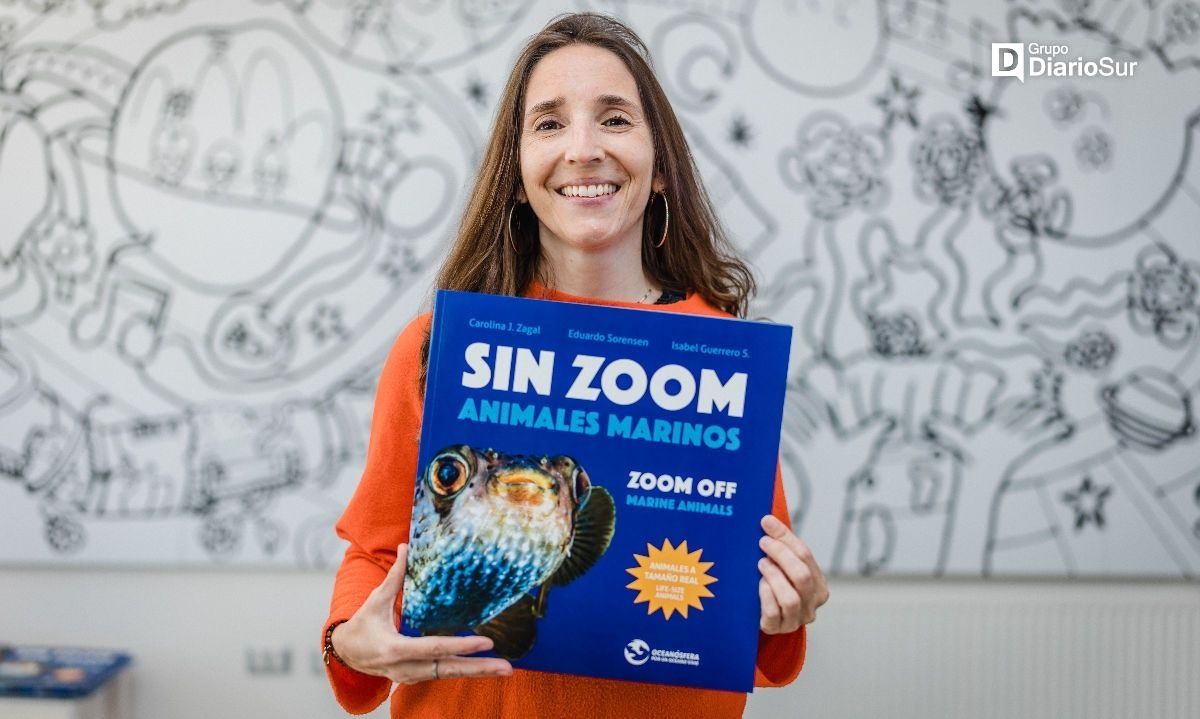 "Sin Zoom": libro fotográfico apuesta a acercar el mundo submarino a los niños