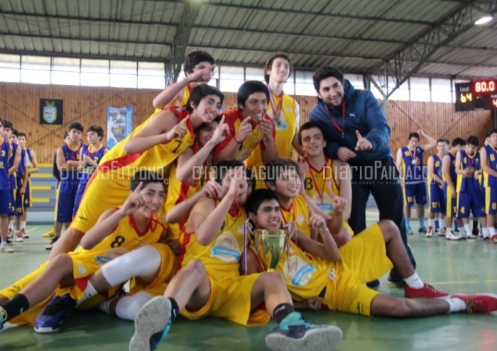 Español de Osorno se quedó con la copa del Primer Cuadrandular de Básquetbol Interciudades de Futrono