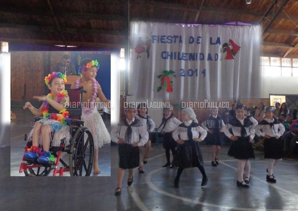 Niños del Colegio José Manuel Balmaceda cerraron el mes de la chilenidad