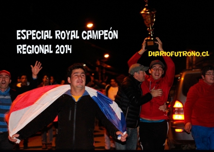 Royal campeón celebró con caravana, en familia y con una fiesta hasta el amanecer...
