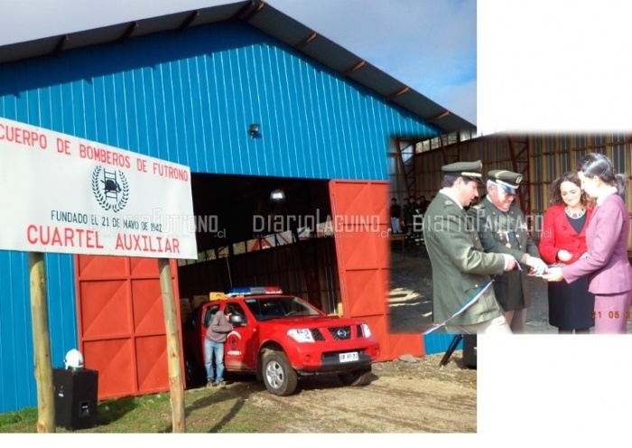 Con nuevo cuartel y camioneta, Bomberos de Futrono celebró a lo grande sus 72 años de vida