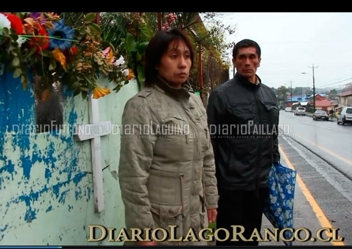 Hijos del fallecido Bombero Díaz denuncian estancamiento del caso a un año del fatal atropello en Lago Ranco