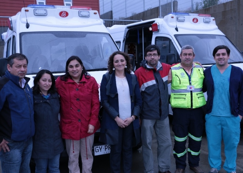 Tres nuevas ambulancias adquirió el CESFAM Belarmina Paredes