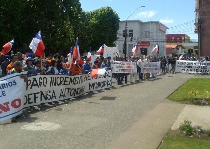 Asociación Chilena de Municipalidad se refiere a paro de funcionarios municipales