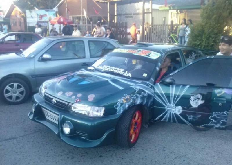 Futrono se "remeció" con la Primera Expo Tuning del Verano 2015