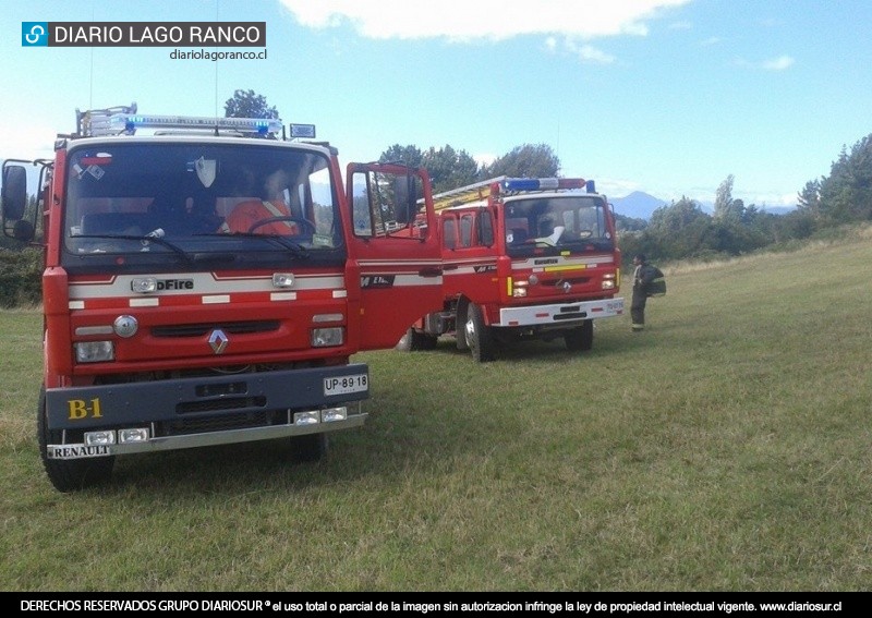 Bomberos y Carabineros al límite en Lago Ranco: 9 de cada 10 llamados son falsos