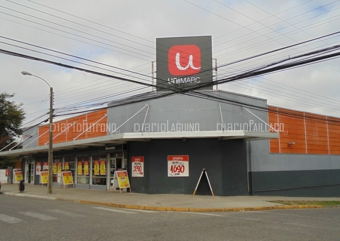 Delincuentes sustrajeron 40 mil pesos desde caja chica de supermercado Unimarc de Paillaco