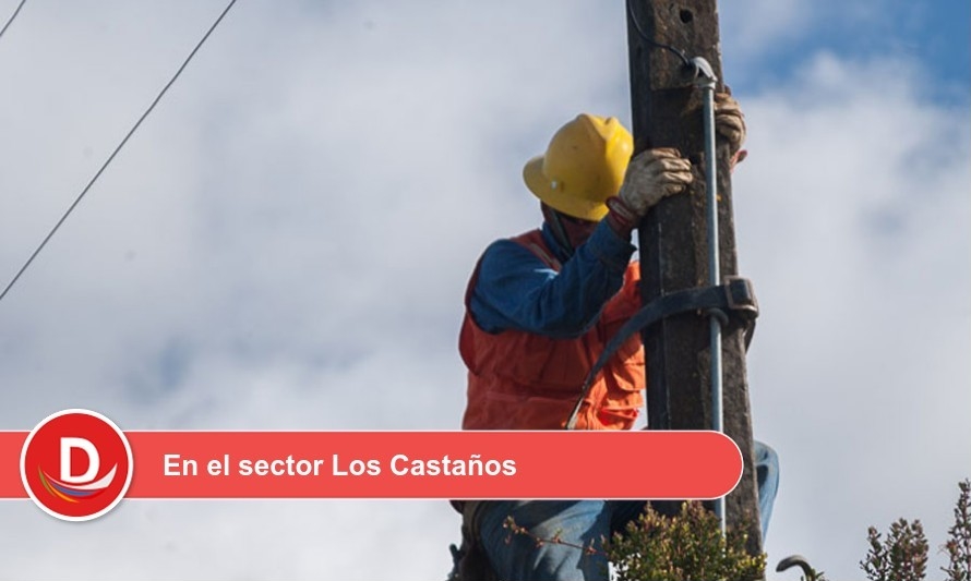 Saesa informa corte de servicio eléctrico para el lunes 28 de septiembre