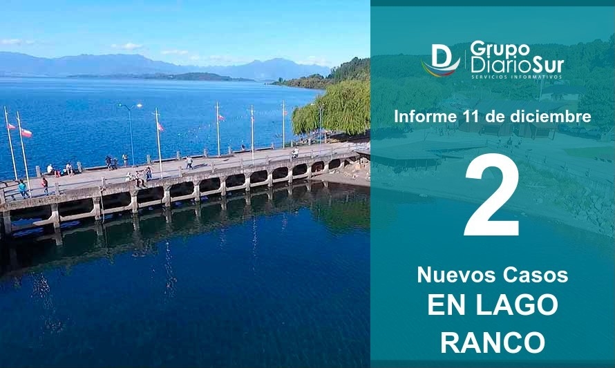 Dos nuevos casos confirmados en Lago Ranco son secundarios