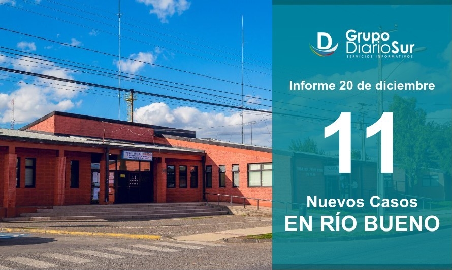 2 sin trazabilidad: Río Bueno reporta 11 nuevos infectados