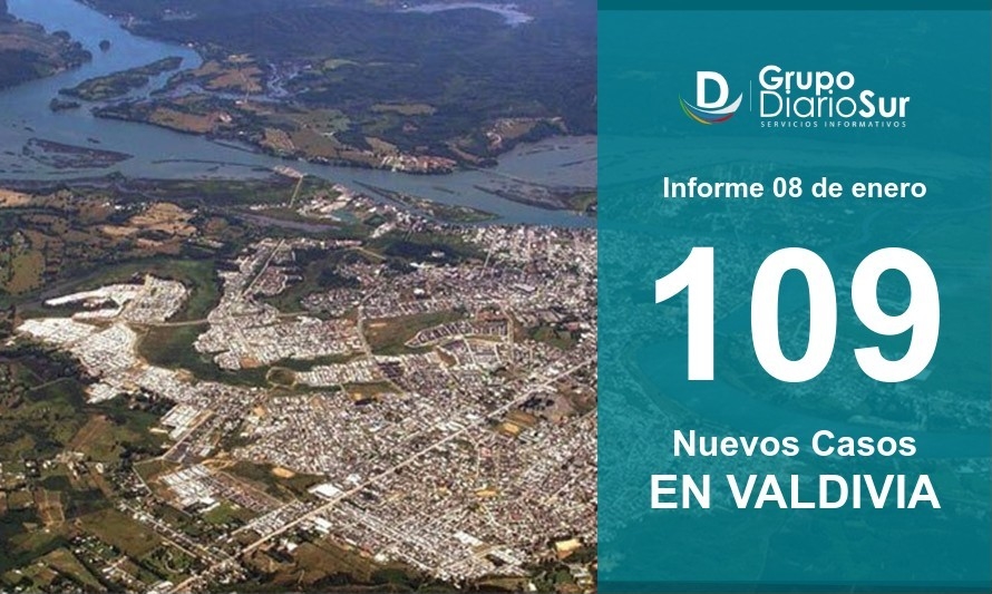 Contagios disparados en Valdivia: Más de 100 contagios diarios